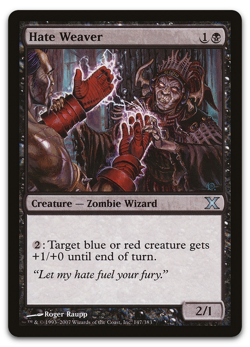 Hate Weaver #147 (LP) 10th Edition 10E Magic MTG