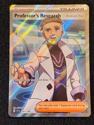 Professor's Research Holo Ultra Rare SV01: Scarlet & Violet Base Set 241/198 NM