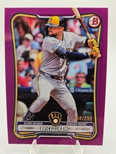 2026 Bowman Brice Turang  /299 Fuchsia Brewers #30 Numbered
