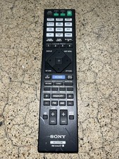 Genuine Sony RM AAU217 A /V System OEM Black Remote Control