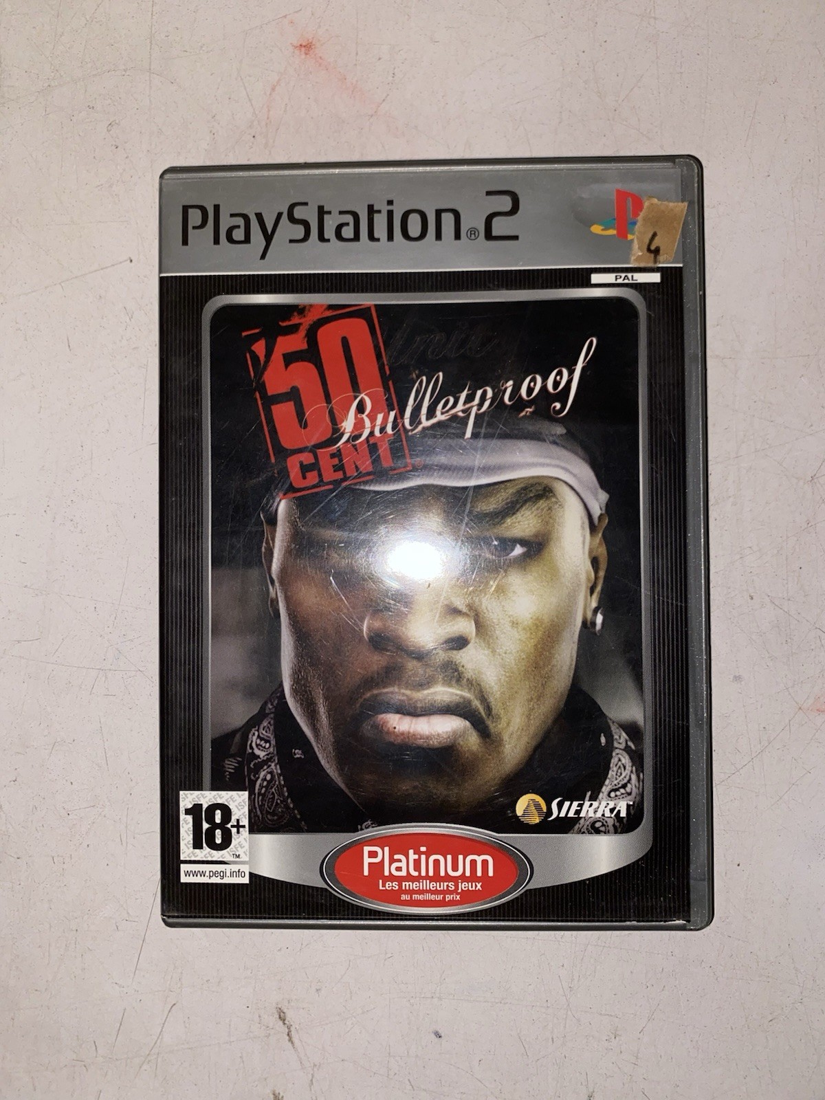 50 Cent Bulletproof (Platinum) PS2 PAL *No Manual*