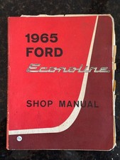 1965 Ford Econoline Van Pickup Oem Factory Service Manual 1st Print Sept 19 E100