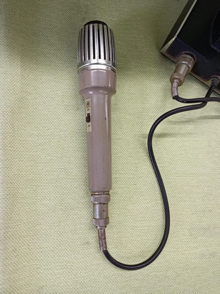 TRIO MC 50 Dynamic Stand Microphone Vintage Japan CAVMJ Tested Rare - Image 4 of 4