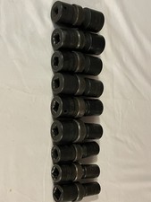 Snap-on 1/2” drive Swivel Impact socket set SAE