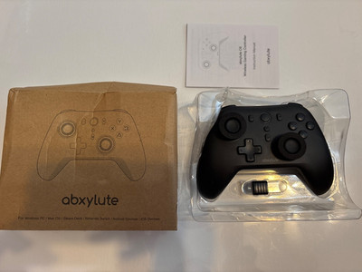 Abxylute C6 Wireless PC Controller Bluetooth Game Controller 1000Hz Hall Black