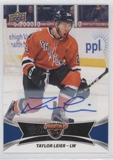2016-17 Upper Deck AHL Auto Taylor Leier #27 Auto 9b4