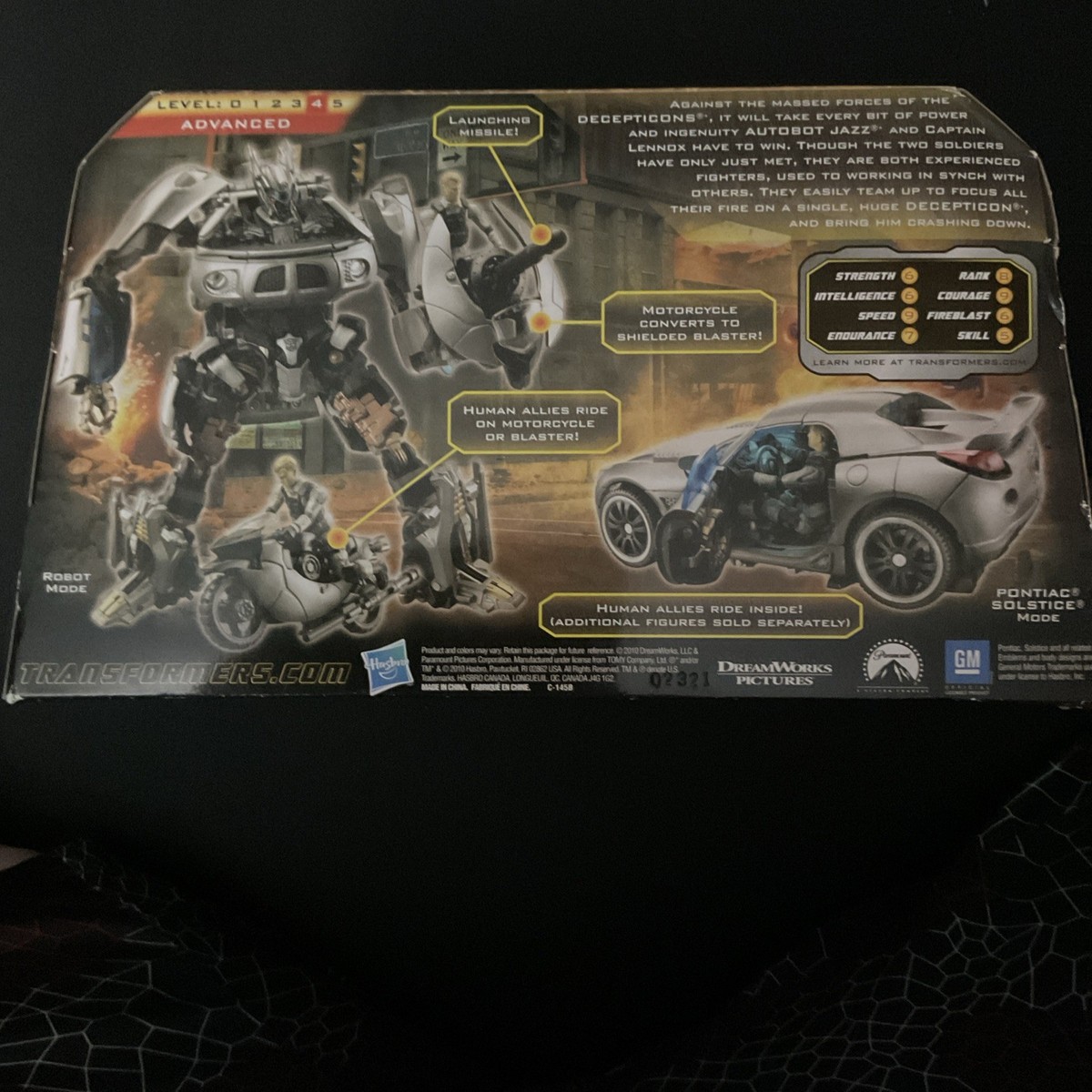 Transformers: Human Alliance: Autobot Jazz & Captain Lennox | eBay