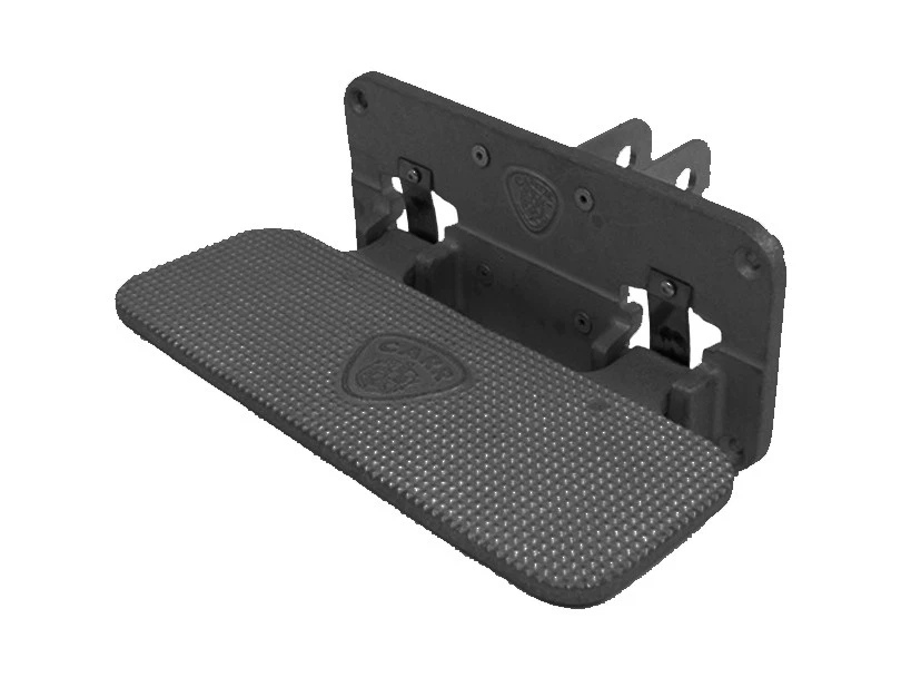 Carr 190011, One Black Aluminum Mega Step Hitch Mount Black Powder Coat Performa - Image 3 of 4