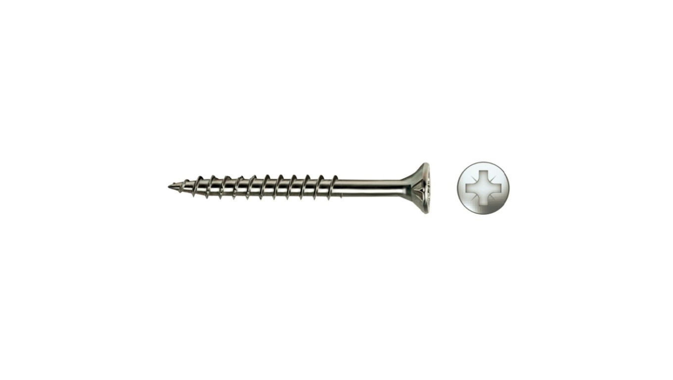 VELOX SIT/TX chipboard screw 4.0x60/35mm, partial thread, galvanized /pac /T2UK
