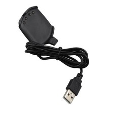 1M USB Charger Cable Sync Data Clip For Garmin Approach S2 S4 GPS Watch