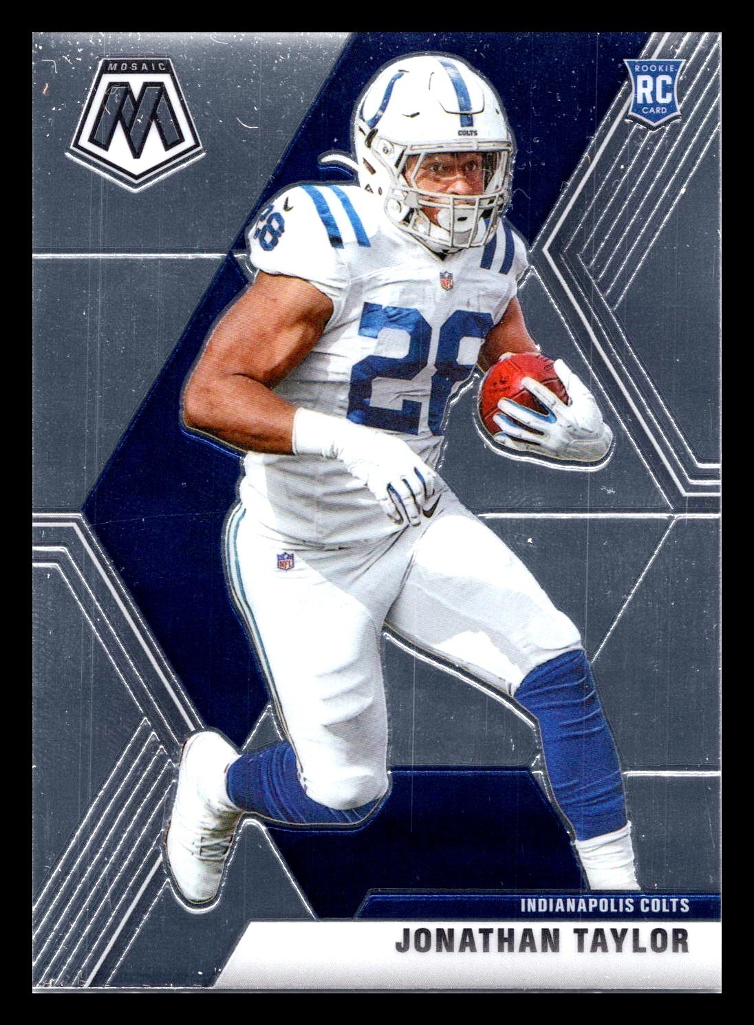 2020 Panini Mosaic Jonathan Taylor #216 Indianapolis Colts Rookie RC
