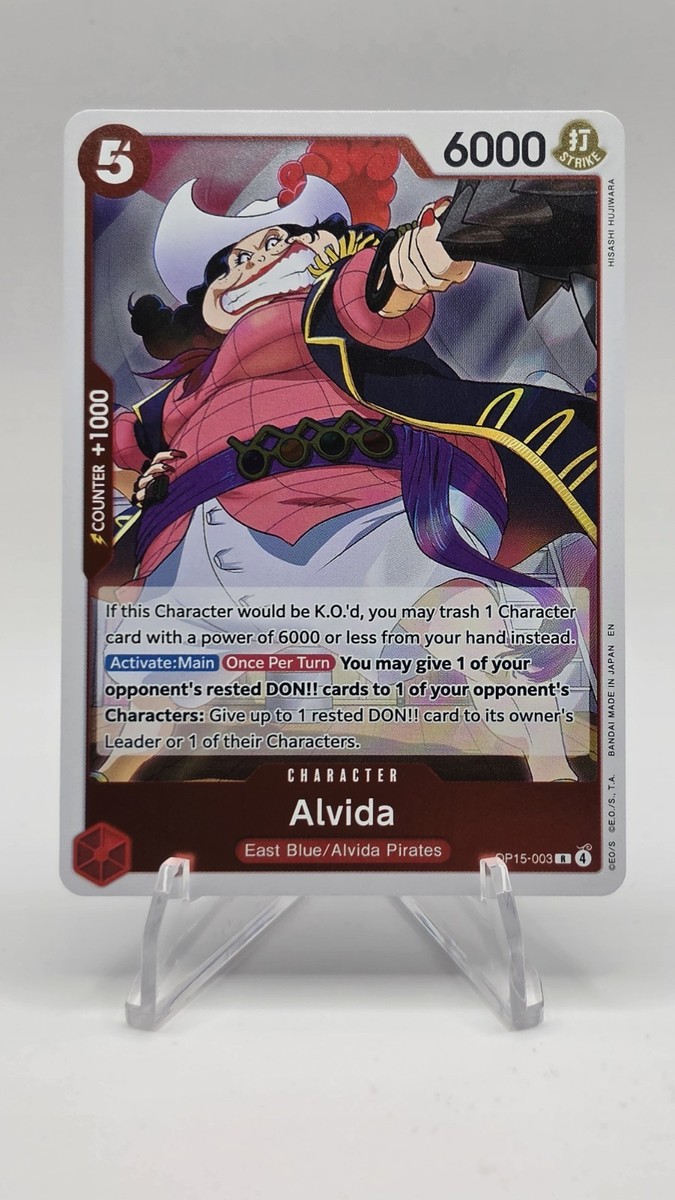 Alvida OP15-003 Rare Foil One Piece Adventure on Kami's Island | eBay