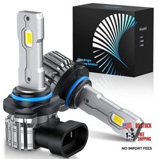 /HB3 LED Bulbs or Fog Lights, 30000LM 6000K Fanless 1:1 Mini 9005 Cool White