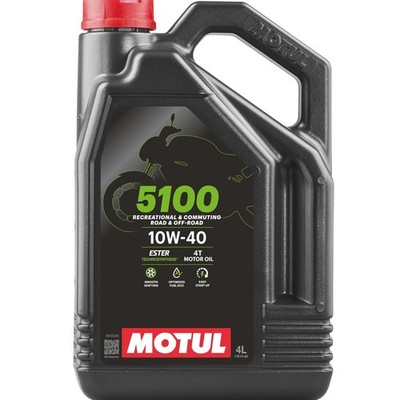 5100 4T 10W-40 Motorcycle Oil - Technosynthese Semi-Synthetic with Ester - AP...