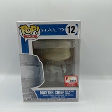 Figura Vinilo Funko POP Halo Master Chief Active Camo E3 Exclusiva #12