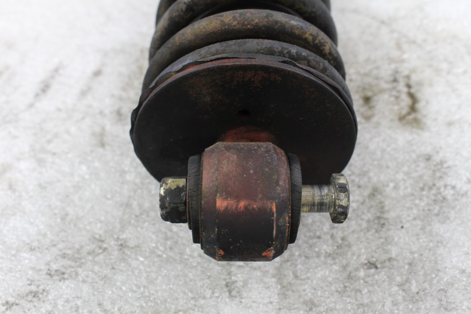 Ferrari 308, Rear Shock Absorber w/Spring, Bad Rubber, Used, P/N 110787