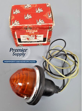 EARLY LAND ROVER SERIES LUCAS TYPE L639 INDICATOR LAMP WITH GLASS LENS 52438