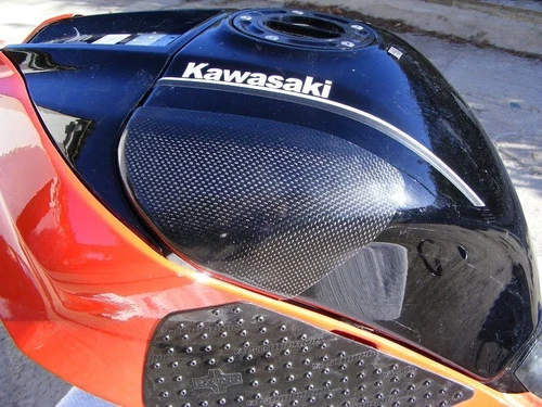 Kawasaki ZX10-R ZX 10 Carbon Fibre Tank Sliders with kevlar Race Bike 2011-2019