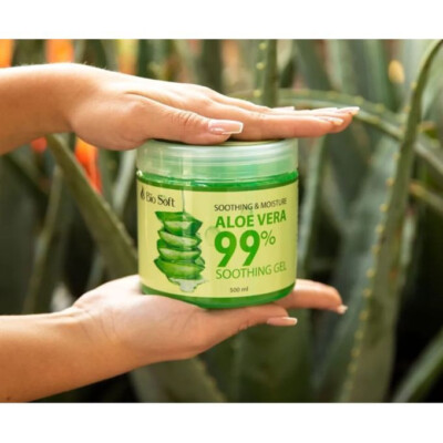 BIO SOFT ALOE VERA SOOTHING & MOISTURE GEL 500ML | eBay