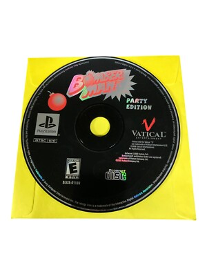 Sony PlayStation 1 PS1 Disc Only TESTED Bomberman Party Edition