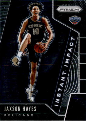2019-20 Panini Prizm #16 Jaxson Hayes Instant Impact New Orleans Pelicans 
