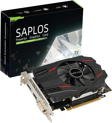 SAPLOS Radeon RX 550 4GB GDDR5 128-Bit DisplayPort/DVI-D