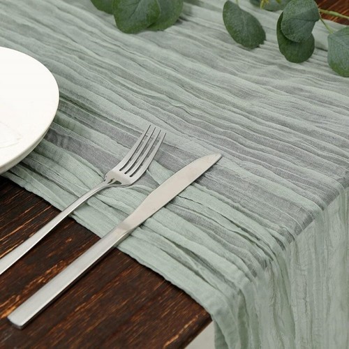 3m Cheesecloth Gauze Table Runner Wedding Large Cloth Soft Centerpiece AU - Picture 33 of 42