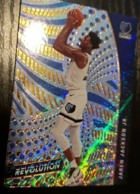 2020-21 JAREN JACKSON JR Panini Revolution GROOVE Parallel NBA Card #60 MINT 