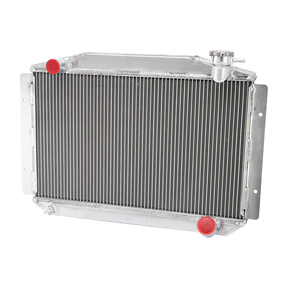 4-Row Aluminum Radiator For 1955-60 1958 Chevrolet Corvette 3.8L 4.3L 4.6L MT Foto 2 de 4