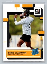 Chris Oladokun 2022 Donruss #376 Pittsburgh Steelers RC Rookie C11