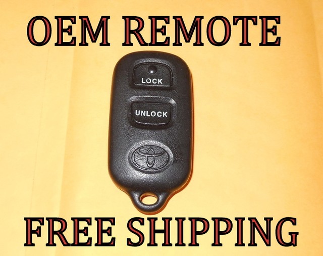 OEM 04 05 06 TOYOTA TUNDRA + DOUBLE CAB RAV4 ECHO KEYLESS REMOTE FOB