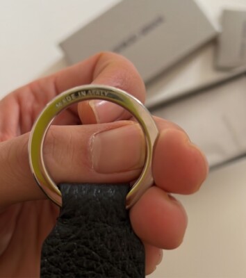 Giorgio Armani Keychain Limited Edition Made In Italy | eBay
