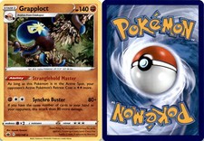 2021 Pokemon, Chilling Reign, #92/198 Grapploct, Holo Rare