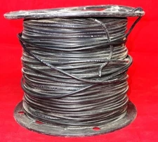 ENCORE WIRE MACHINE TOOL WIRE, VW-1, 18 AWG, APPROX. 475', STRANDED, BLACK