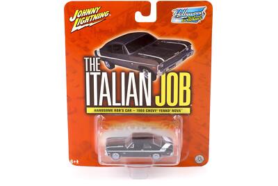 1:64 Johnny Lightning 1969 Chevrolet Yenko Nova black THE ITALIAN JOB