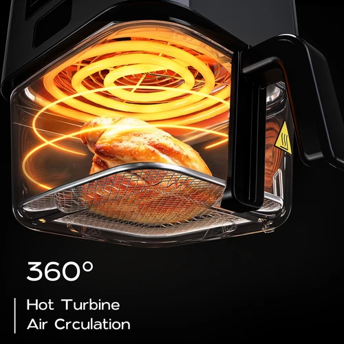 Air Fryer 7-in-1 Electric Cooker Kitchen Oven with Grill Frying Pan Timer 1500W - Picture 16 of 17