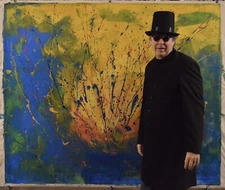 Mark Little original ￼painting￼ 72” X 60”Acrylic, Abstract,POP,XL,Modern,Landsc