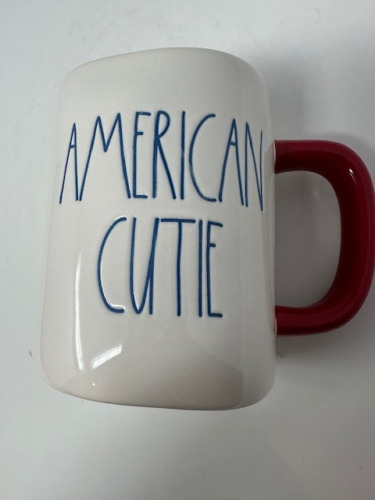 Rae Dunn 4th of July Mugs, USA, Red White Blue, Patriotic, Brave, SOLD IND, NEW - Picture 41 of 48