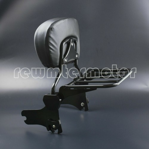 Soporte desmontable barra Sissy portaequipajes apto para Harley Road King Glide 2008 - Imagen 5 de 6