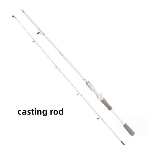 1.65M/1.8M Carbon Fiber Fishing Rod Spinning Casting Fishing Lure Pole 2 Section - Picture 31 of 39