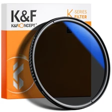 K&F Concept 72MM Circular Polarizer Glass Filter Ultra-Slim, Multi Coated Filter