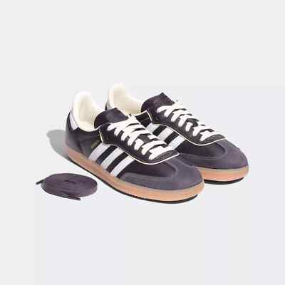 Size 8.5 - adidas Samba OG Aura Black Cream W for sale online | eBay
