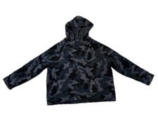 Barefoot Dreams CozyChic Plus Size 1X Camo Hooded Jacket Full Zip Sweater