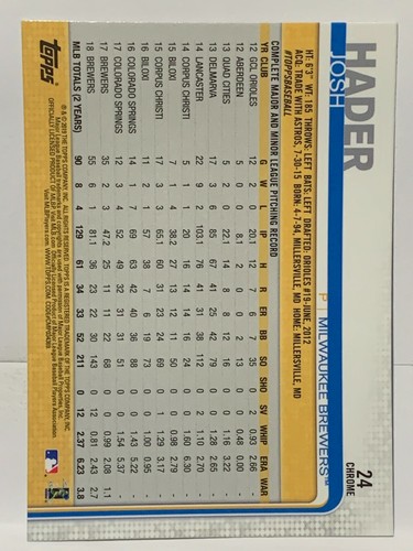 2019 Topps Chrome Baseball - Vet and RC & Rookie Gold Cup 1-204 - You Pick (a166 - Picture 52 of 390