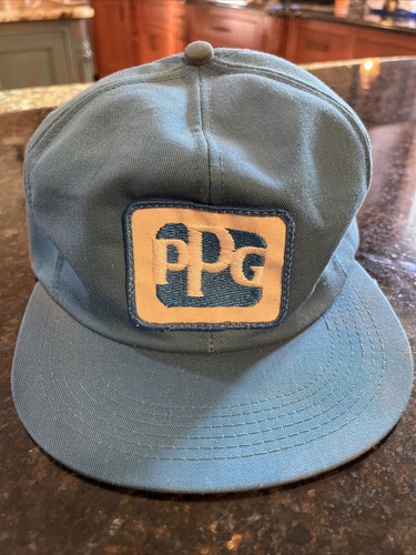 VTG K Products PPG Paints Pittsburgh Patch Trucker Snapback Hat