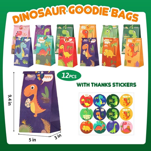 Dinosaur Party Favors For 12 Kids, Dinosaur Birthday Party Supplies, Dinosaur... - Picture 7 of 7