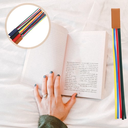 4 Pcs Bookmark Ribbon Miss Student Page Marker Reading Bookmarks - Picture 11 of 12