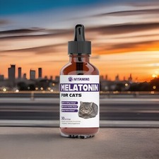 USA Made Melatonin for Cats Supports Rest Sleep Cat Anxiety Relief 1/31/2026