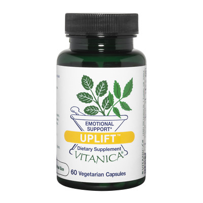 Vitanica, Uplift, Mood and Emotional Support, Vegan, 60 Capsules