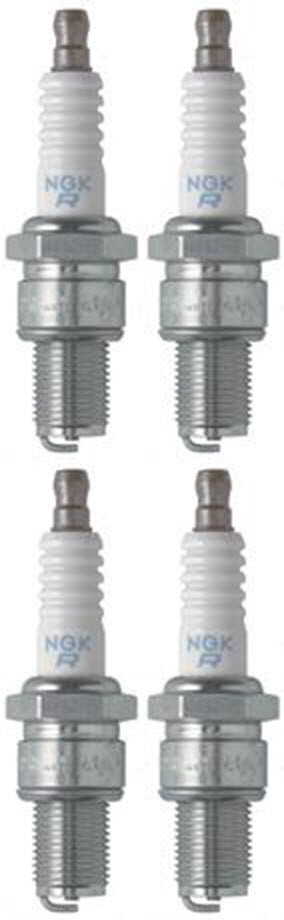 Set of 4 NGK Standard Spark Plugs for ski-Doo TUNDRA 1993-1985 Engine 250cc